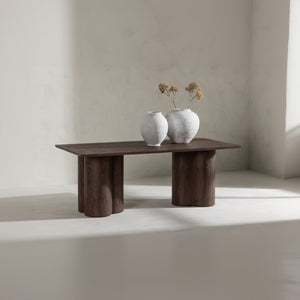 Sofatisch Riko in Farbe Mokka von kommodly