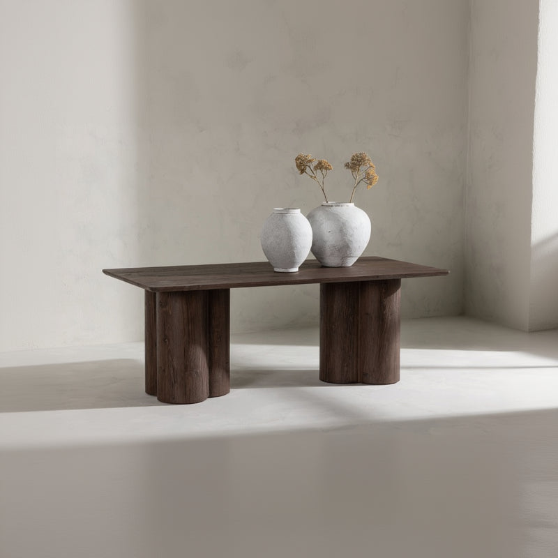 Sofatisch Riko in Farbe Mokka von kommodly