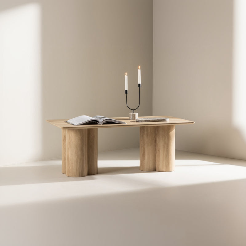 Sofatisch Riko in Farbe Natur von kommodly