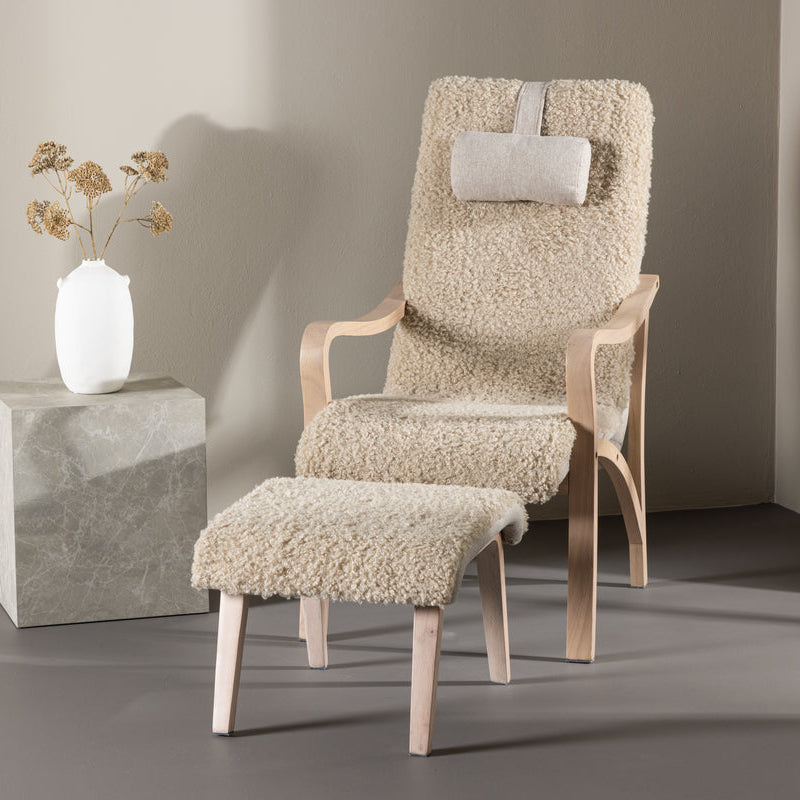 Loungesessel Bodi in Farbe Braun von kommodly