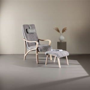 Loungesessel Bodi in Farbe Hellgrau von kommodly
