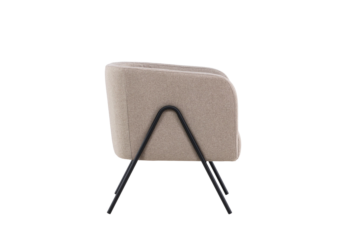 Sessel Divo Beige in Farbe von kommodly