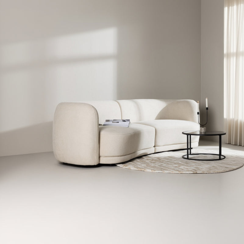 (VARIANTS) 3-Sitzer Sofa Rova in Farbe Weiß von kommodly