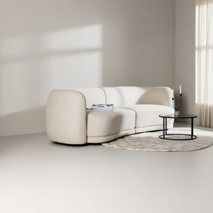 (VARIANTS) 3-Sitzer Sofa Rova in Farbe Weiß von kommodly