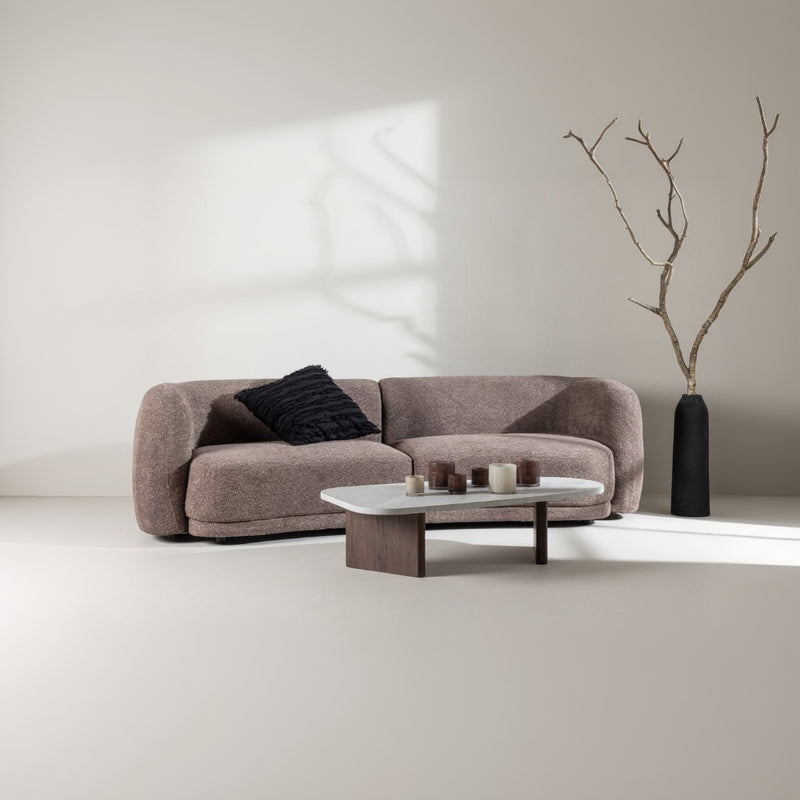 (VARIANTS) 3-Sitzer Sofa Rova in Farbe Braun von kommodly