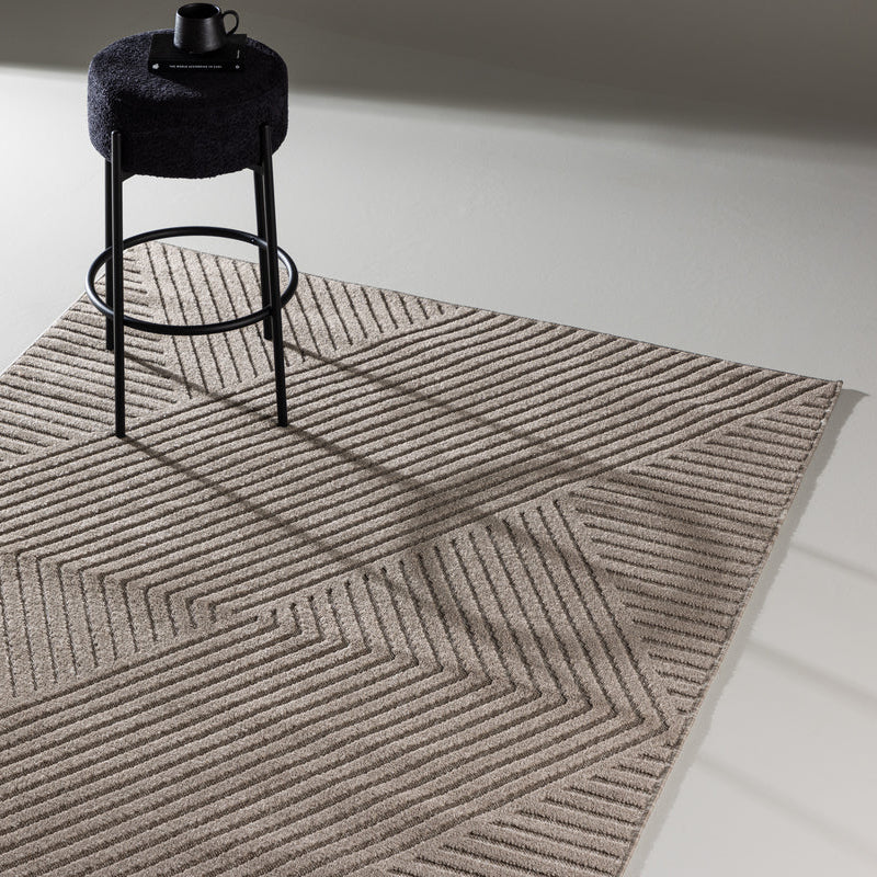 Teppich Timo in Farbe Braun 230x160cm von kommodly