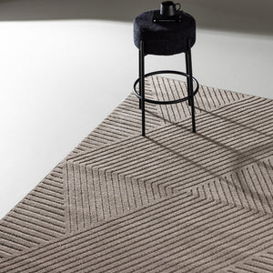 Teppich Timo in Farbe Braun 290x200cm von kommodly