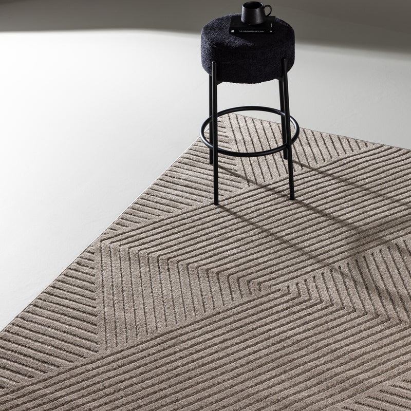 Teppich Timo in Farbe Braun 290x200cm von kommodly