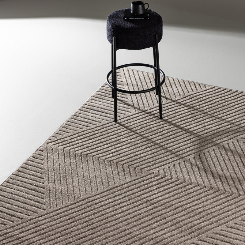 Teppich Timo in Farbe Braun 340x240cm von kommodly