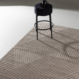 Teppich Timo in Farbe Braun 340x240cm von kommodly