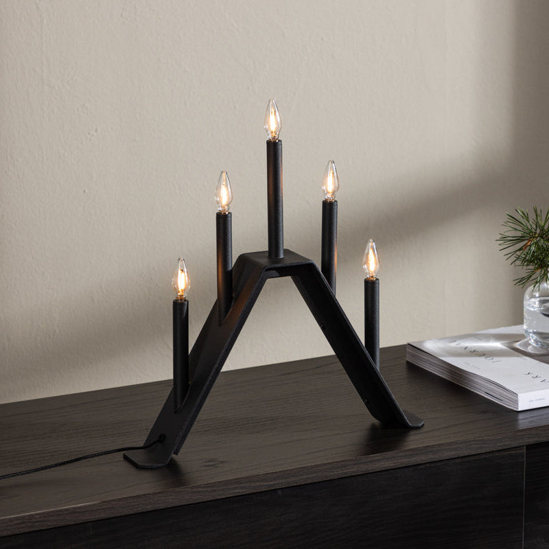 Tischleuchte Beno in Farbe Schwarz (42cm) von kommodly