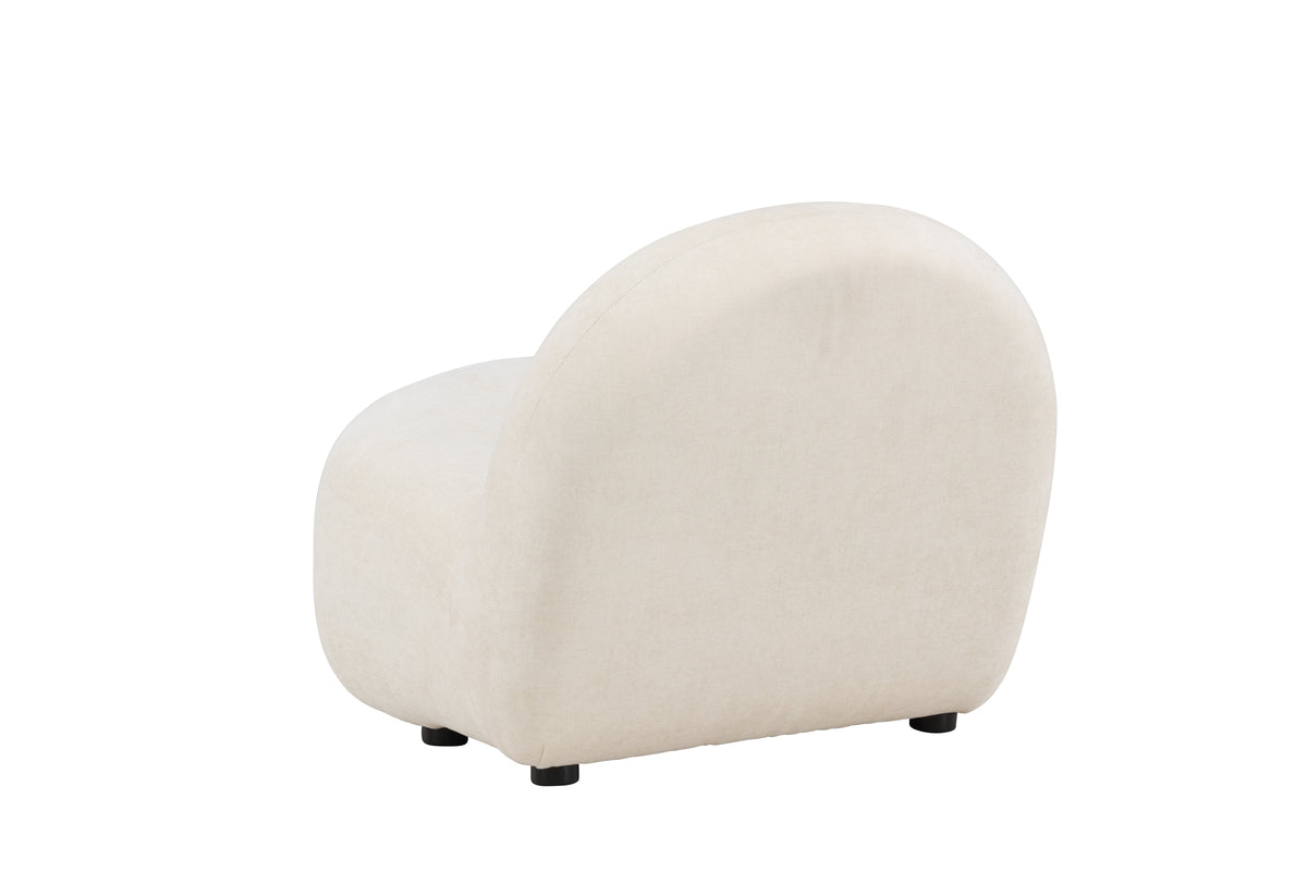 Sessel Liva Weiß in Farbe von kommodly
