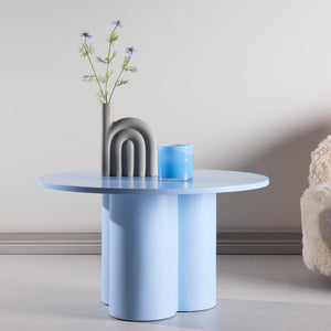 Beistelltisch Olin in Farbe Hellblau von Kommodly