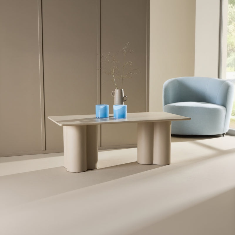 Sofatisch Riko in Farbe Beige von kommodly