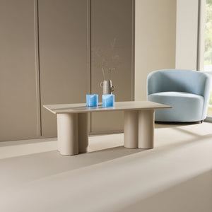 Sofatisch Riko in Farbe Beige von kommodly