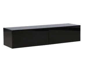 TV-Lowboard Nova Schwarz Glossy in Farbe von kommodly