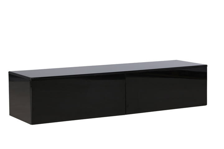 TV-Lowboard Nova Schwarz Glossy in Farbe von kommodly