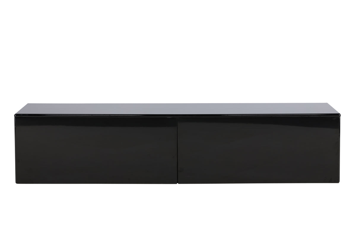 TV-Lowboard Nova Schwarz Glossy in Farbe von kommodly