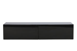 TV-Lowboard Nova Schwarz Glossy in Farbe von kommodly