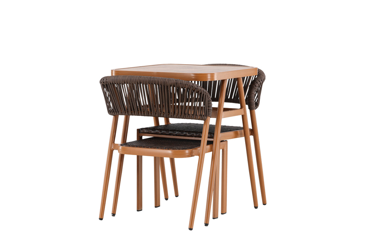 Café-Set Lox Braun in Farbe von kommodly