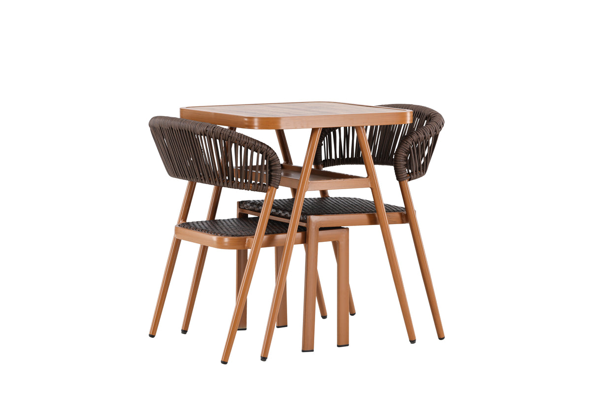 Café-Set Lox Braun in Farbe von kommodly