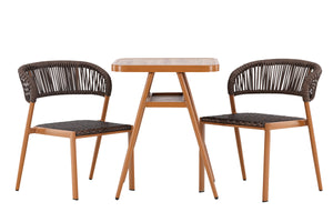 Café-Set Lox Braun in Farbe von kommodly