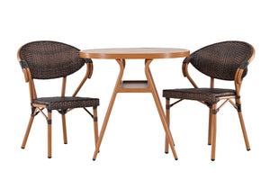 Café-Set Liko Braun in Farbe von kommodly