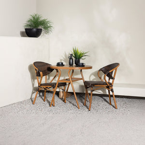 Café-Set Liko Braun in Farbe von kommodly