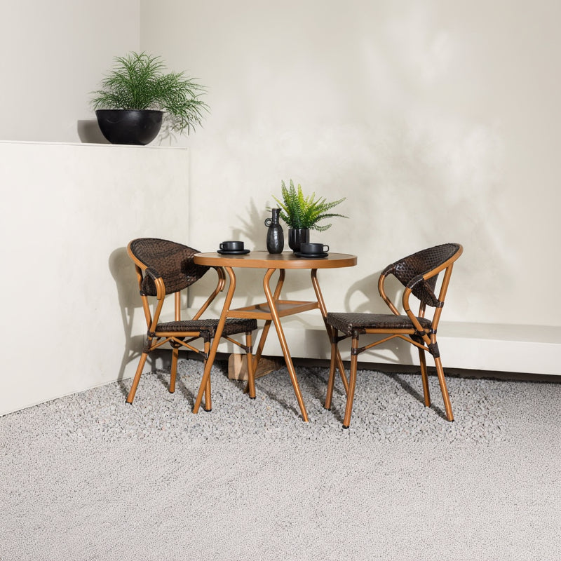 Café-Set Liko Braun in Farbe von kommodly