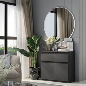 Noah Sideboard 80 cm / 2 Schubladen in Farbe von kommodly