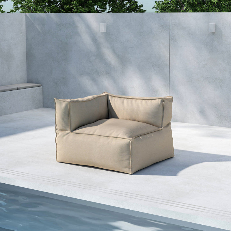 Akzentstuhl Sovi in Farbe Beige von kommodly