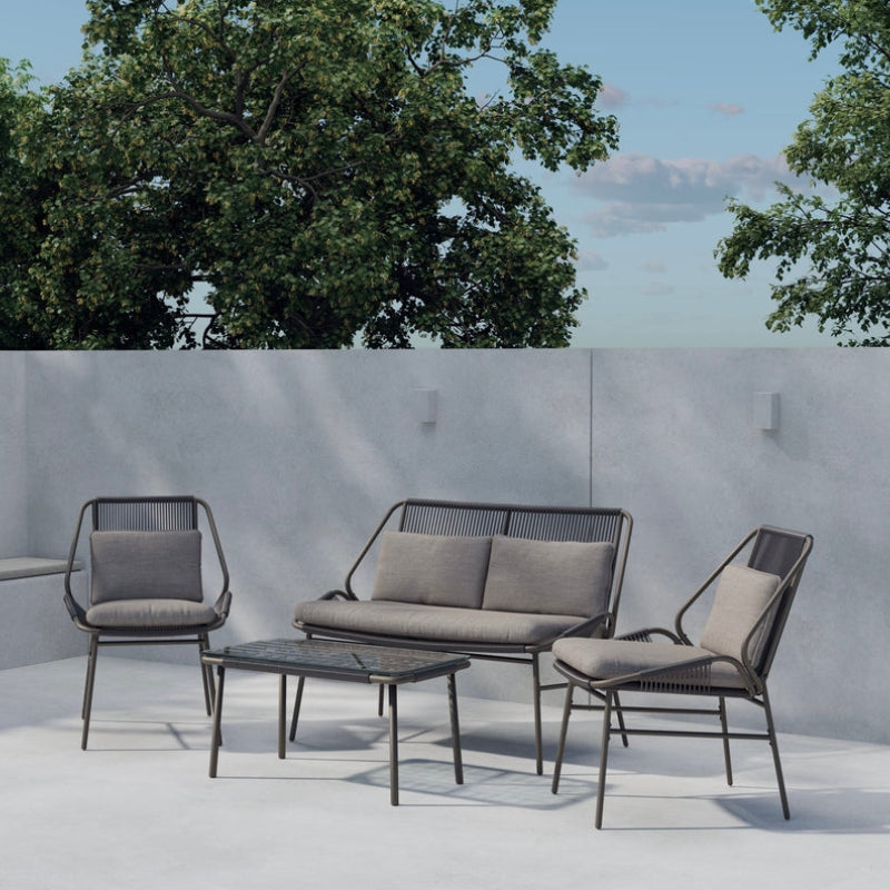 Lounge-Set Kelo in Farbe Braun von kommodly