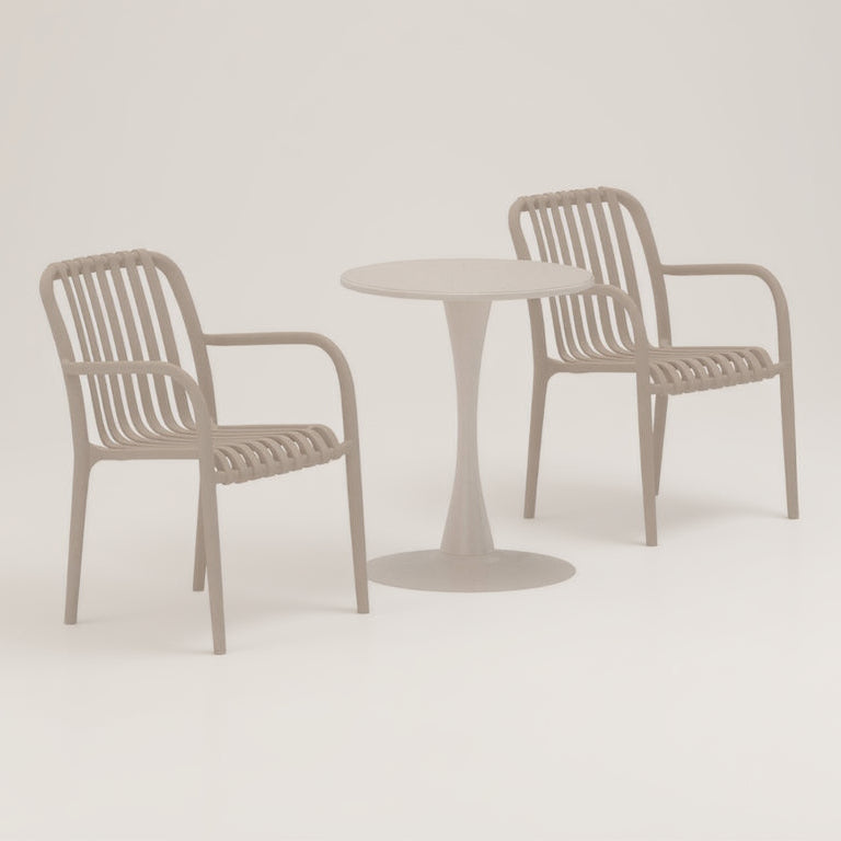Café-Set Leano 3-Teilig in Farbe von Kommodly
