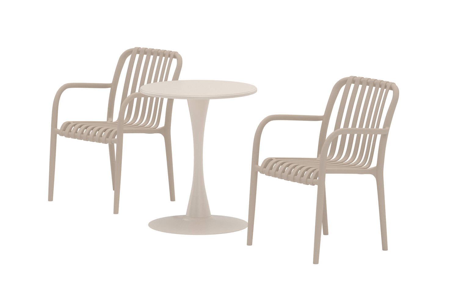 Café-Set Leano 3-Teilig in Farbe von Kommodly