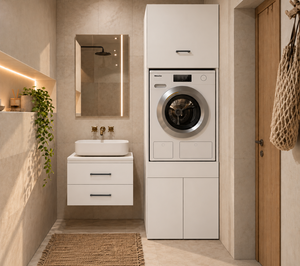 Waschmaschinenschrank Nora in Farbe von kommodly