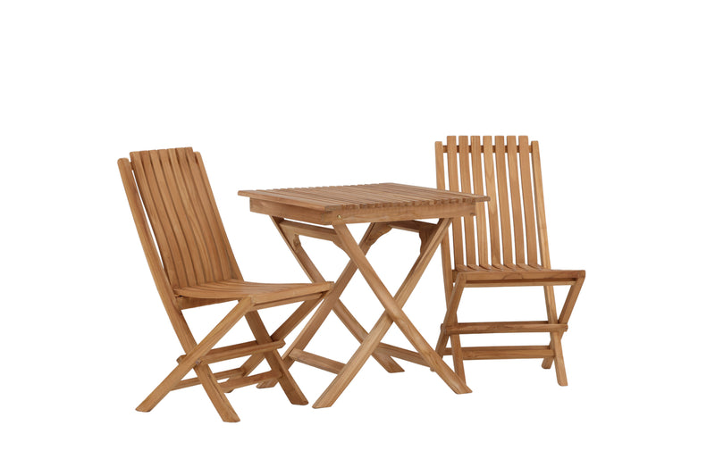 Gartenmöbel-Set Nanu Teak in Farbe von kommodly