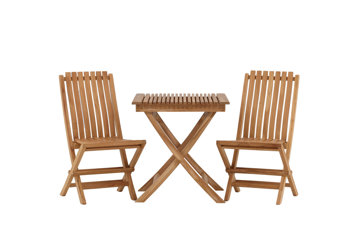 Gartenmöbel-Set Nanu Teak in Farbe von kommodly