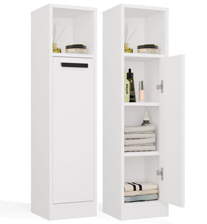 Badezimmerschrank Iva Weiß in Farbe von kommodly