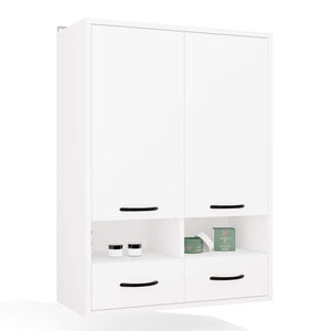 Wandhängeschrank Viva Weiß in Farbe von kommodly