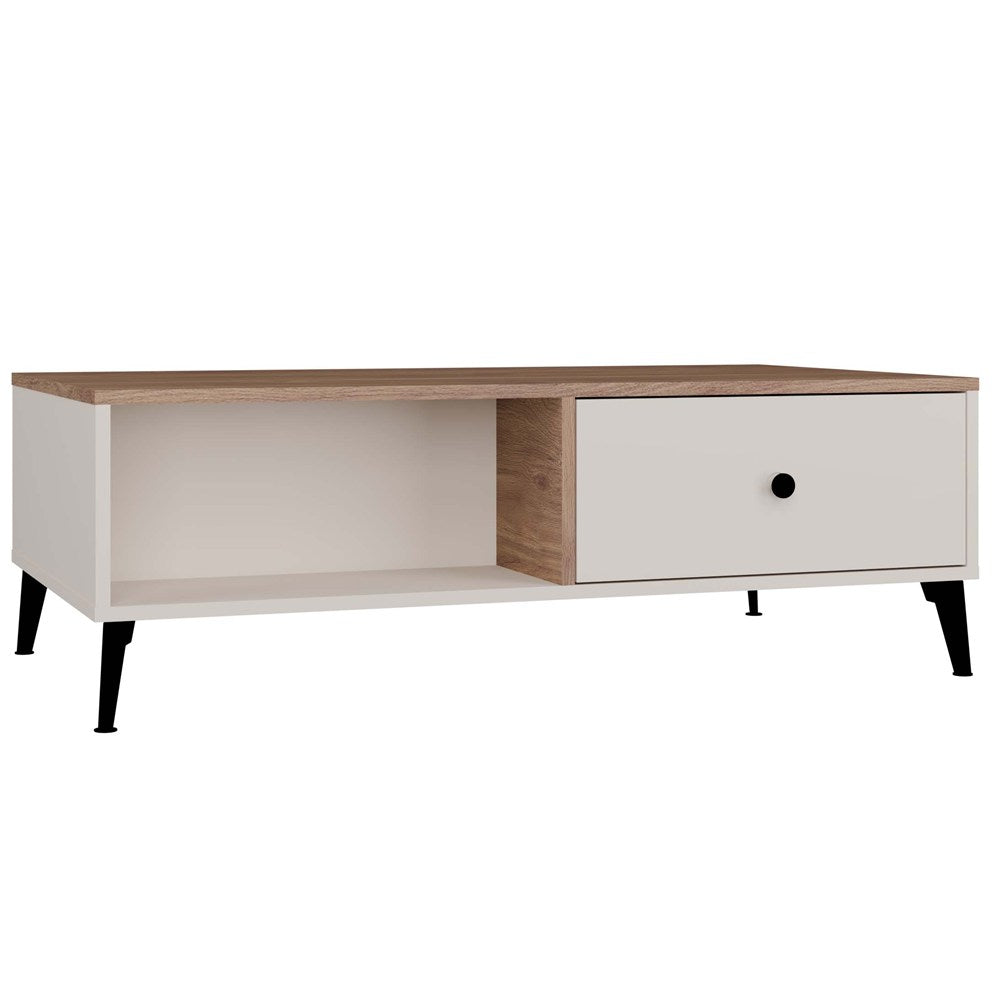 Couchtisch Tova Beige/Eiche in Farbe von kommodly