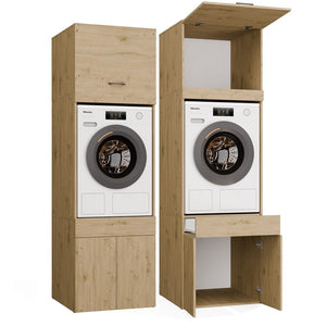 Waschmaschinenschrank Nora in Farbe von kommodly