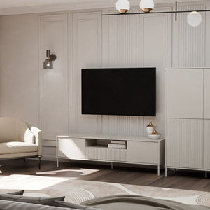 TV-Lowboard Veda Kaschmir in Farbe von kommodly