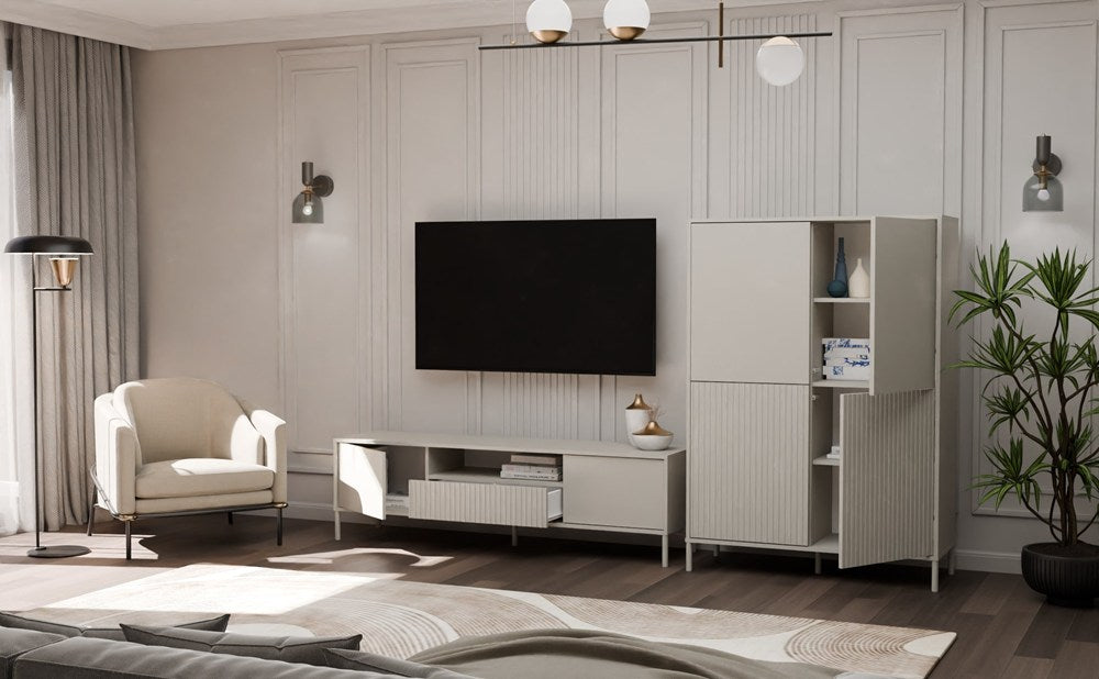 TV-Lowboard Veda Kaschmir in Farbe von kommodly