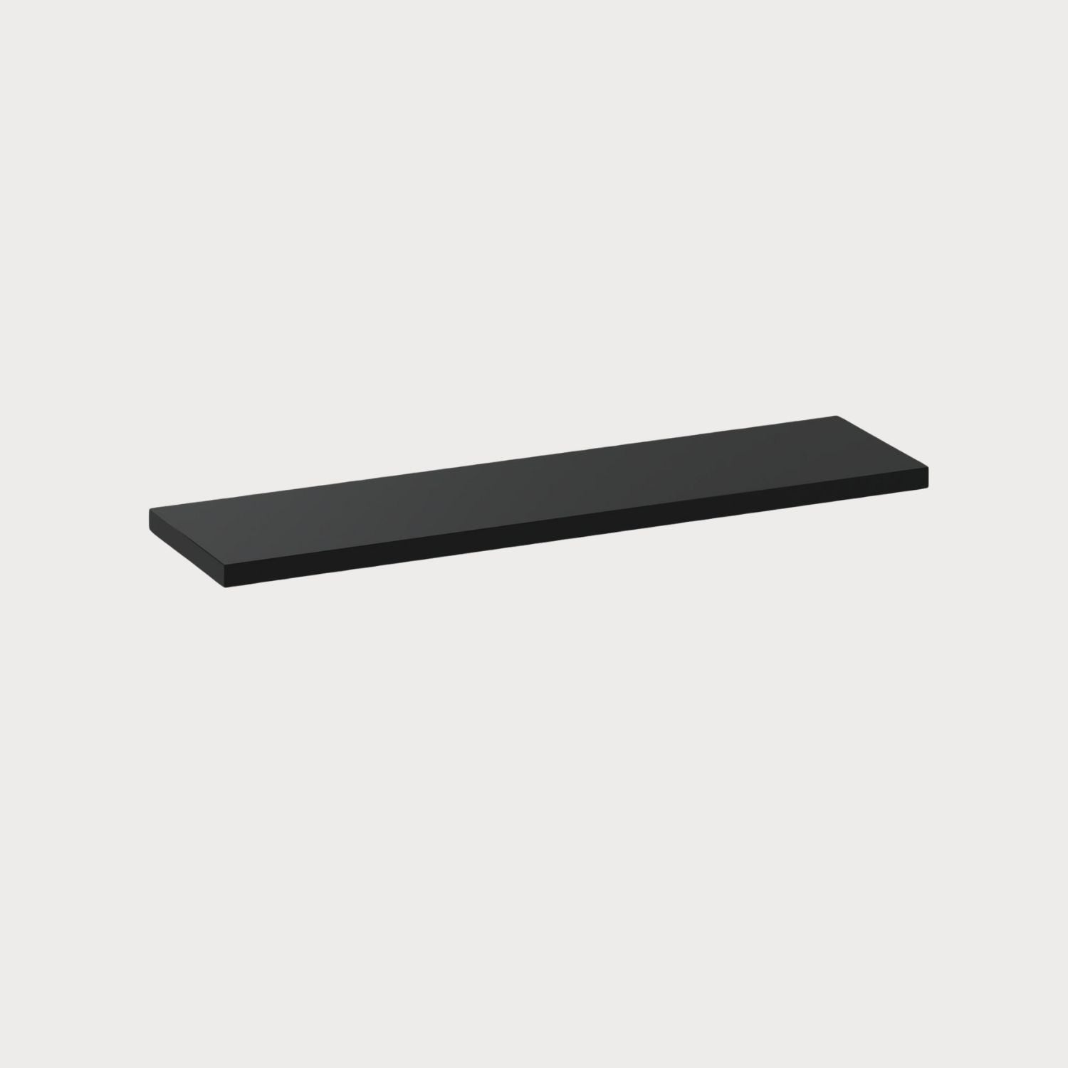 Hängeregal Heinz 60cm in Farbe Schwarz Matt von Kommodly