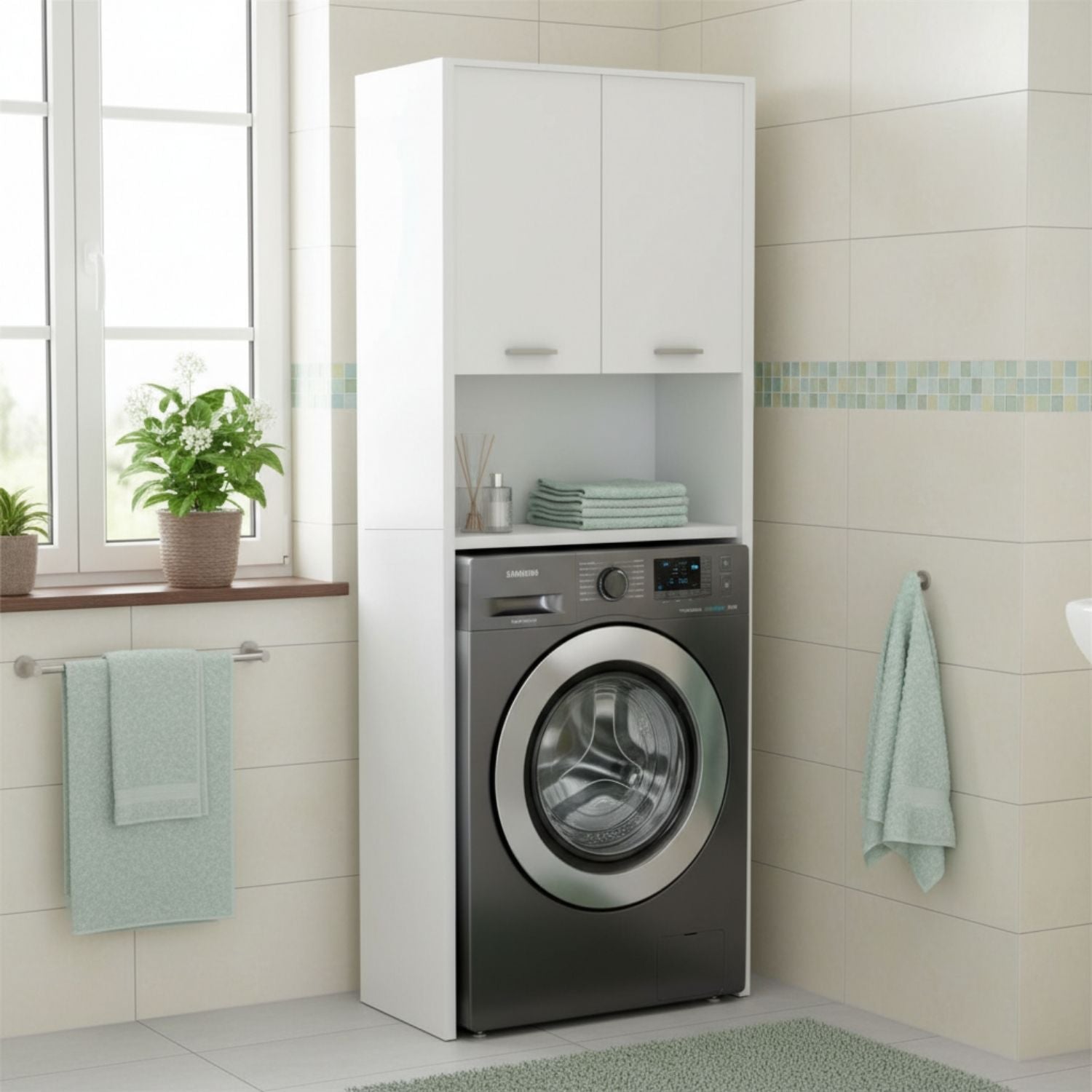 Waschmaschinenschrank Waschli in Farbe von Kommodly