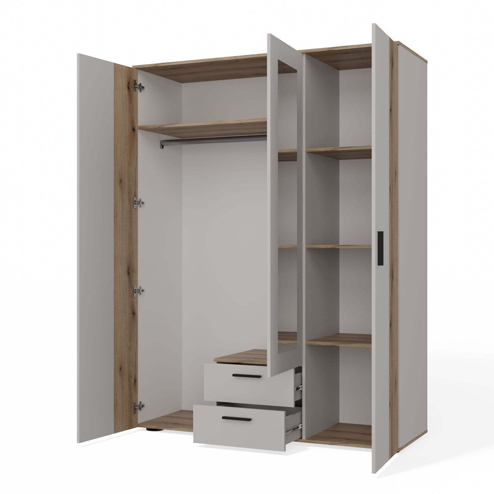 Kleiderschrank Kova in Farbe von kommodly
