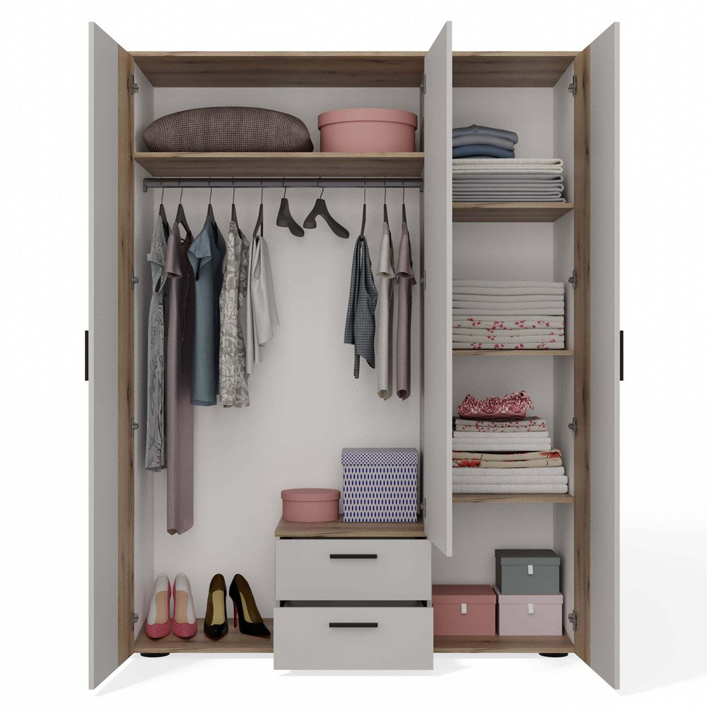 Kleiderschrank Kova in Farbe von kommodly