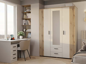 Kleiderschrank Kova in Farbe von kommodly