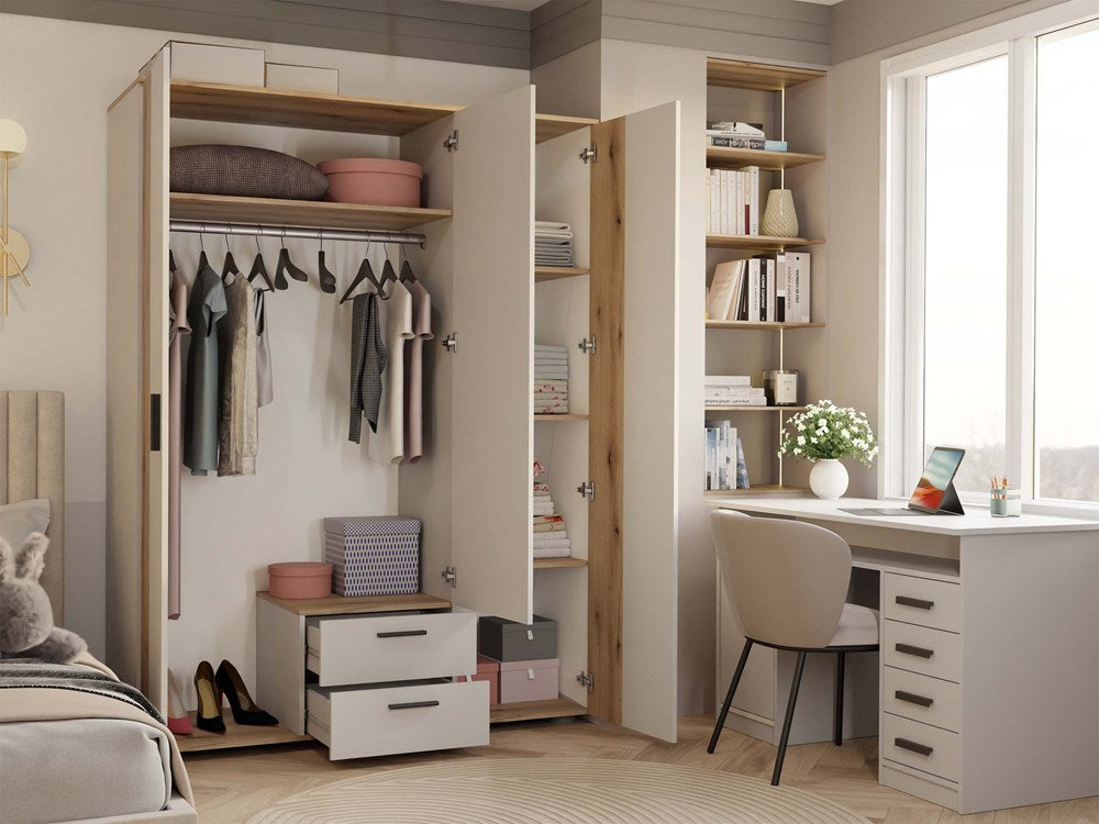 Kleiderschrank Kova in Farbe von kommodly