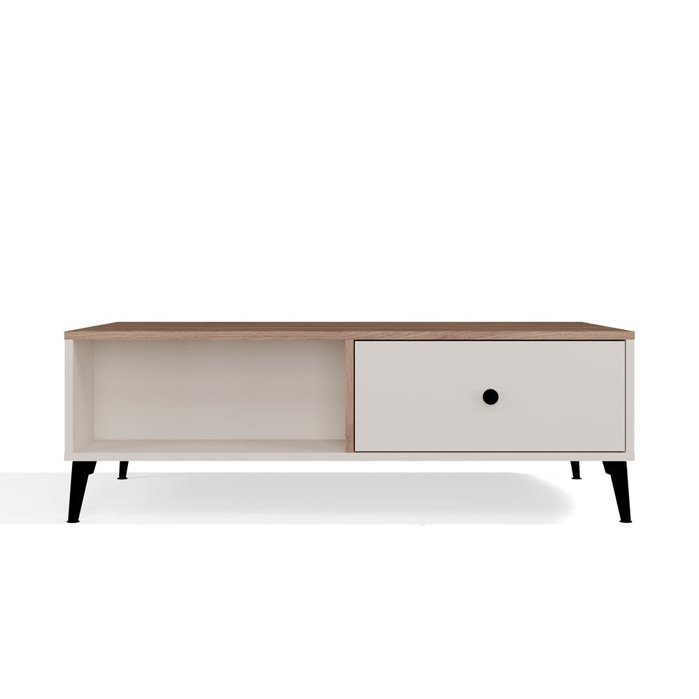 Couchtisch Tova Beige/Eiche in Farbe von kommodly